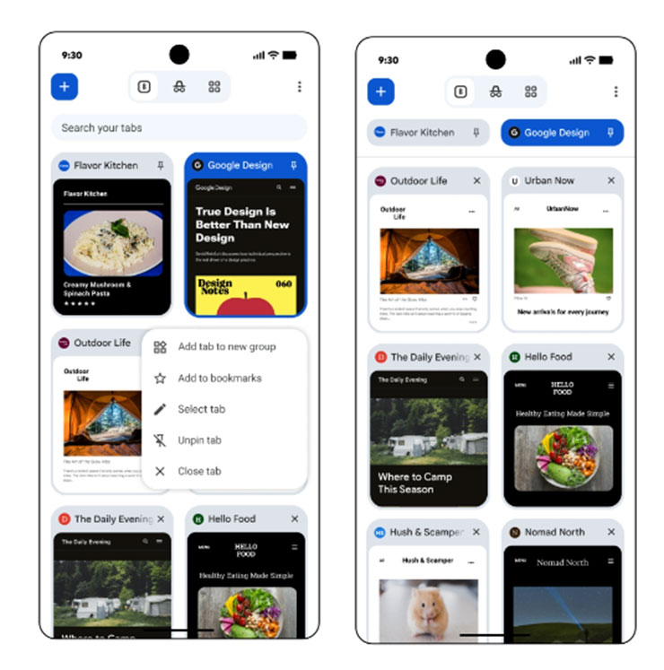 Chrome 瀏覽器可將指定分頁固定在選單的最頂部，方便隨時查看