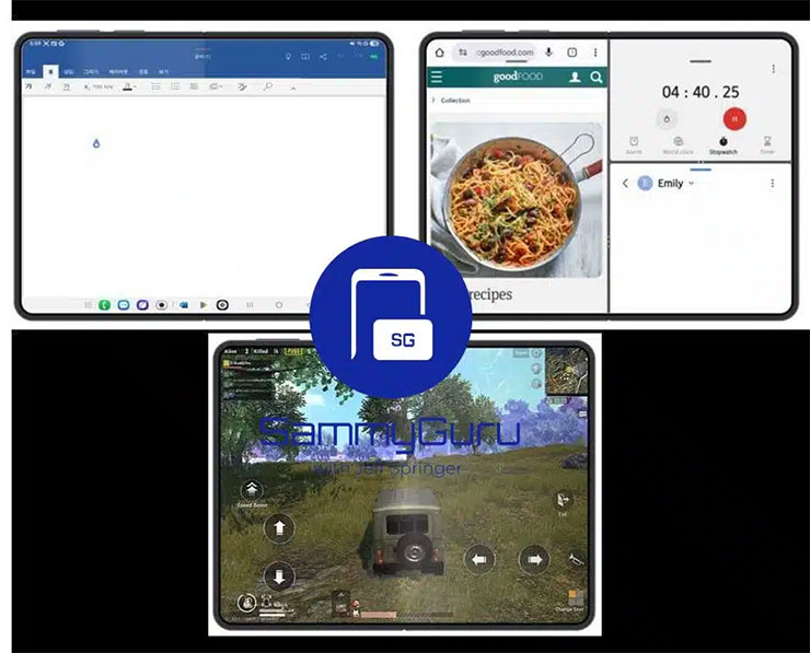 對決 iPhone Fold,三星 Galaxy Z Fold 8 將推出另一個「寬螢幕」版本? - 阿祥的網路筆記本 另一個「護照比例」的 Fold 8 渲染圖