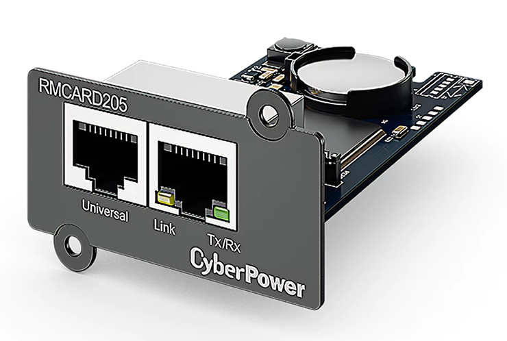 可搭配 OLS2000A 的 RMCARD205 SNMP/HTTP 管理卡
