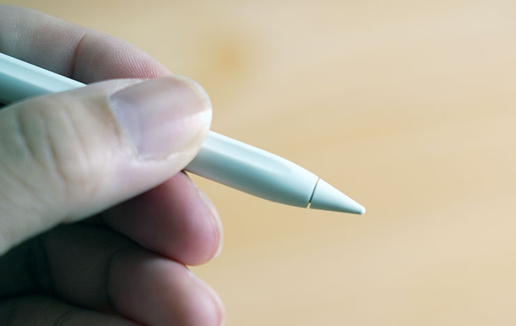 HUAWEI MatePad 11.5 2025 開箱實測:雲晰柔光屏護眼有感,三代 HUAWEI M-Pencil 頂天手感成筆記繪畫絕配! - 阿祥的網路筆記本 更換另一個軟質實心筆頭後的樣子。