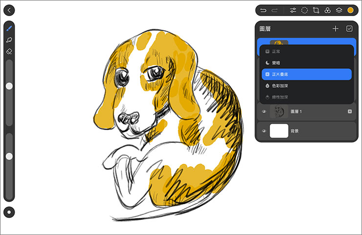 HUAWEI MatePad 11.5 2025 開箱實測:雲晰柔光屏護眼有感,三代 HUAWEI M-Pencil 頂天手感成筆記繪畫絕配! - 阿祥的網路筆記本 圖層功能十分專業,也能獨立設置不同的覆蓋模式,方便我們呈現出想要的效果。