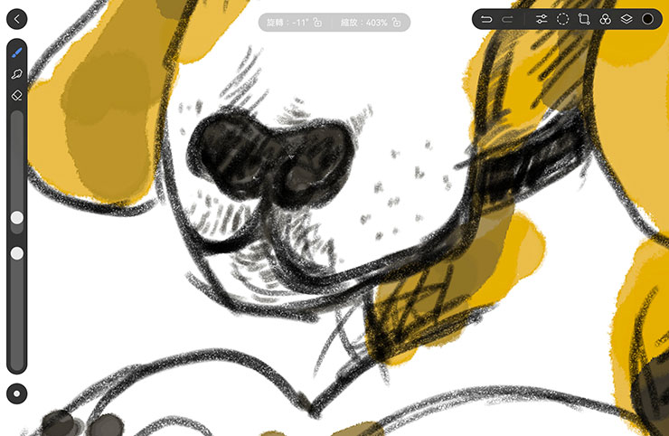 HUAWEI MatePad 11.5 2025 開箱實測:雲晰柔光屏護眼有感,三代 HUAWEI M-Pencil 頂天手感成筆記繪畫絕配! - 阿祥的網路筆記本 天生會畫中也能夠將畫面極大程度的縮放比例,讓我們能夠輕鬆描繪作品的細節處。