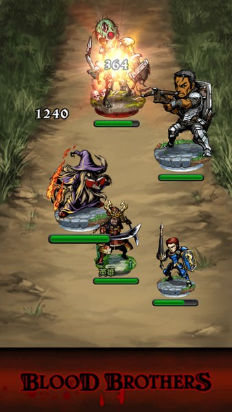 [Game] 手機新作介紹：襲捲歐美、強勢登台的卡片RPG冒險大作－「熱血兄弟」中文版正式登場！ - 阿祥的網路筆記本