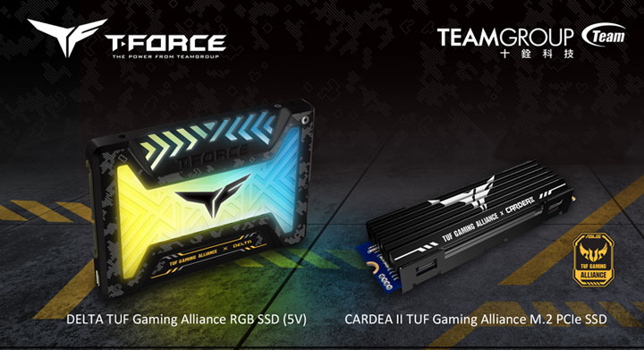 十銓科技發表與華碩 TUF Gaming Alliance 聯名款 2.5 吋 RGB 固態硬碟及 M.2 固態硬碟！ - 阿祥的網路筆記本