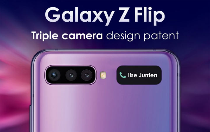 Galaxy Z Flip 2代將會配置三鏡頭相機？三星的新設計專利已曝光… - 阿祥的網路筆記本