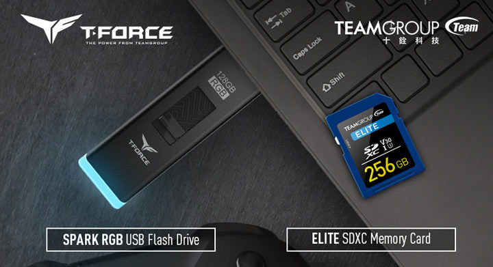 十銓科技推出 T-FORCE SPARK RGB 隨身碟與 ELITE SDXC 4K 高畫質記憶卡，兼顧美學與科技，更符合高畫質影音儲所需！ - 阿祥的網路筆記本
