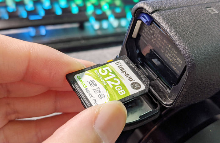 Kingston Canvas Select Plus SDXC 512 GB 記憶卡開箱：效能不俗，容量充足的高效率平民記憶卡之選！ - 阿祥的網路筆記本