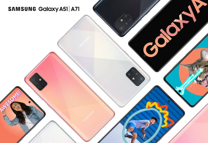 三星宣佈中階新機 Galaxy A71 與 A51：全新 L 型 4 鏡頭設計，會是 Galaxy S11 的「外型預覽版」？ - 阿祥的網路筆記本