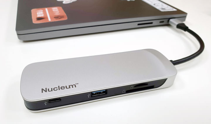 [Unbox] 輕薄筆電最佳拍檔「Kingston Nucleum USB Type C 7合一集線器」！也能支援 Note9 的 Samsung DeX 喲！ - 阿祥的網路筆記本