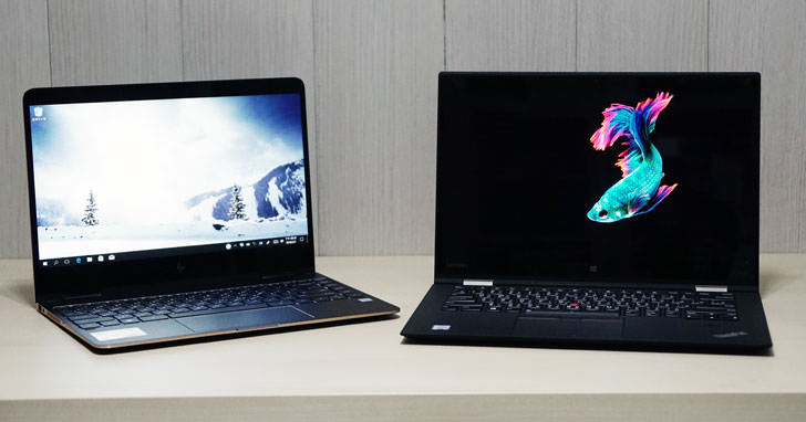 [NB] ThinkPad X1 Yoga V.S. HP Spectre x360 Conve：360 度多功能翻轉旗艦比一比！ - 阿祥的網路筆記本