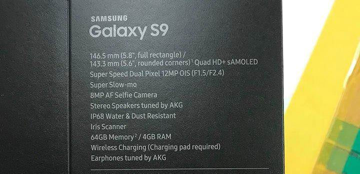 [Leaks] 三星 Galaxy S9 產品外盒已曝光？相機採用可變光圈設計，並具備超級慢動作拍攝能力？ - 阿祥的網路筆記本