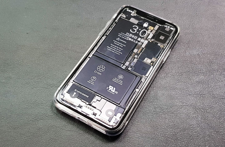 [Mobile] 半透明螢幕版本的 iPhone X？有趣的 iFixit 「內在美」桌布你一定要試試（iPhone5以上都有適用版本哦）！ - 阿祥的網路筆記本