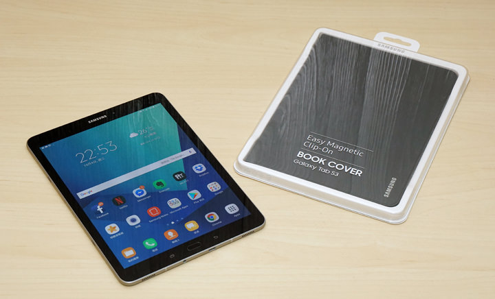 [Unbox] 妥善保護你的 Galaxy Tab S3！磁吸易用，兩段角度可調整的「原廠書本式皮套」開箱囉！ - 阿祥的網路筆記本