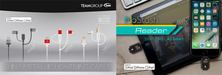 [Mobile] 十銓科技推出 iOS 系統專用microSD讀卡機「MoStash Reader」與三合一接頭充電線「WCOC」！ - 阿祥的網路筆記本