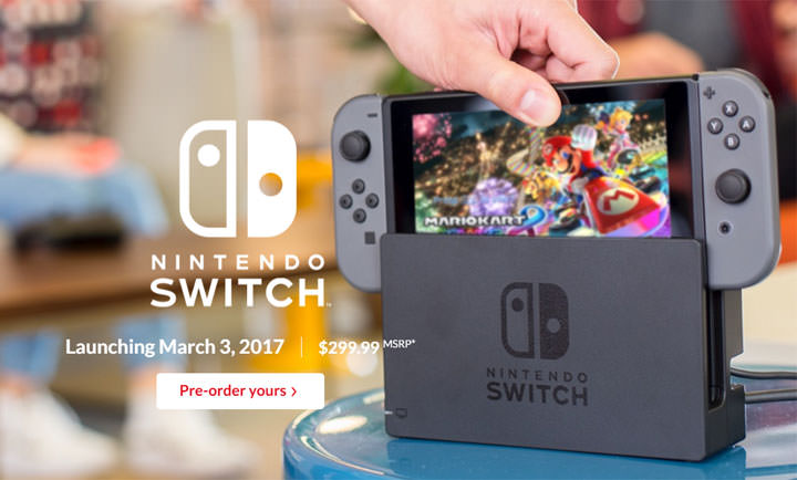 [Game] 兩種形態，多樣樂趣：任天堂新一代主機「Nintendo Switch」3月3日上市，售價為299.99美金！ - 阿祥的網路筆記本