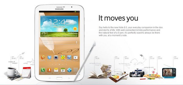[Tablet] 更具行動力的隨身筆記：Samsung GALAXY Note 8.0特色介紹！ - 阿祥的網路筆記本
