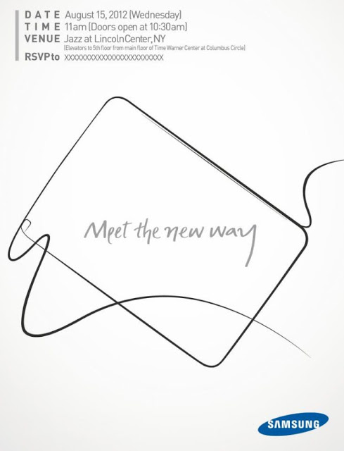 [Tablet] "Meet the new way"！Galaxy Note 10.1發表會將在紐約登場！ - 阿祥的網路筆記本