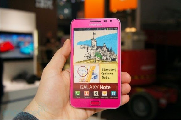 [Mobile] Galaxy Note Pink正式發表！粉紅色系搶佔女性市場？ - 阿祥的網路筆記本